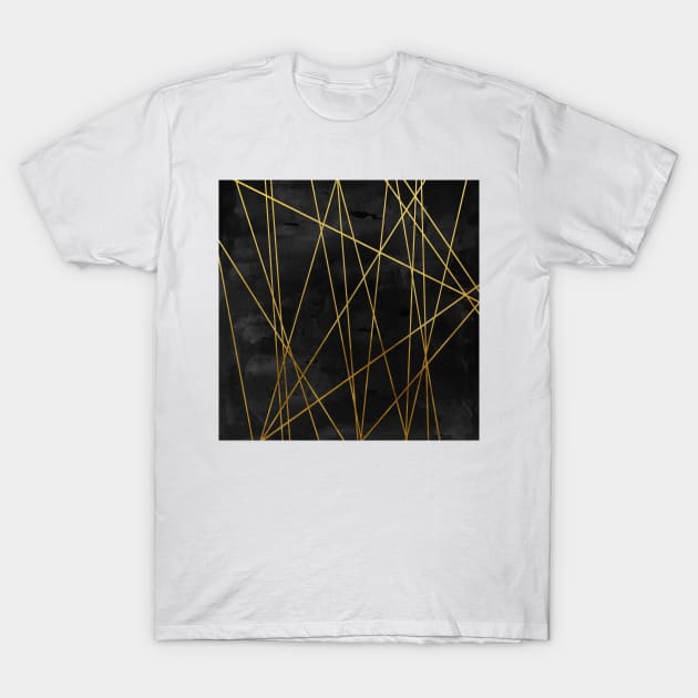 Golden Construct T-Shirt by NJORDUR